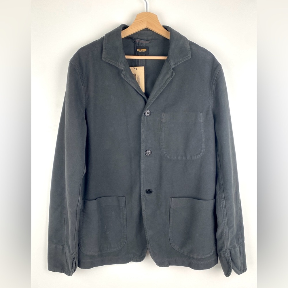 C.O.F. Studio Painter Jacket Soft Moleskin Grey
